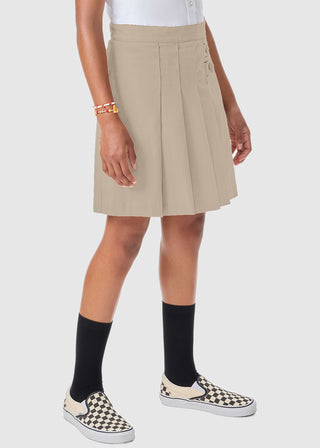 Classroom Uniforms Girls Stretch Pleated Tab Scooter