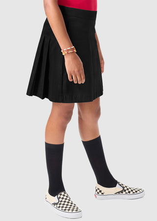 Classroom Uniforms Girls Stretch Double-Pleated Scooter