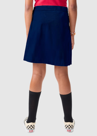 Classroom Uniforms Girls Stretch Double-Pleated Scooter