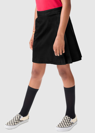 Classroom Uniforms Girls Stretch Double-Pleated Scooter