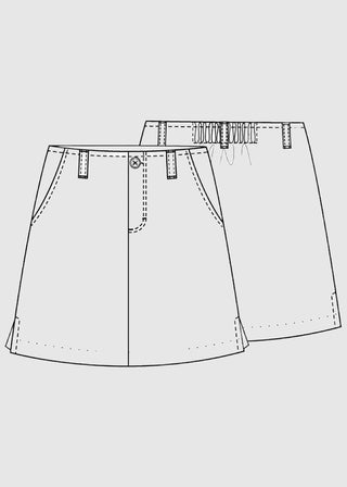 Classroom Uniforms Girls Plus Stretch Fly Front Scooter