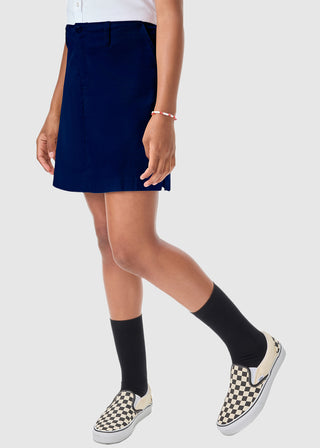 Classroom Uniforms Girls Plus Stretch Fly Front Scooter