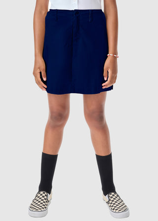 Classroom Uniforms Juniors Stretch Fly Front Scooter