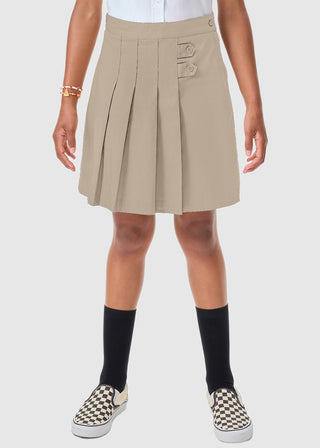 Classroom Uniforms Juniors Stretch Fly Front Scooter