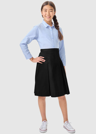 Classroom Uniforms Girls Plus Kick Pleat Skirt