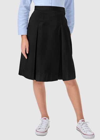 Classroom Uniforms Girls Plus Kick Pleat Skirt