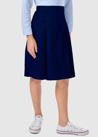 Classroom Uniforms Girls Plus Kick Pleat Skirt