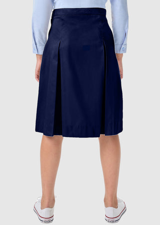 Classroom Uniforms Girls Plus Kick Pleat Skirt