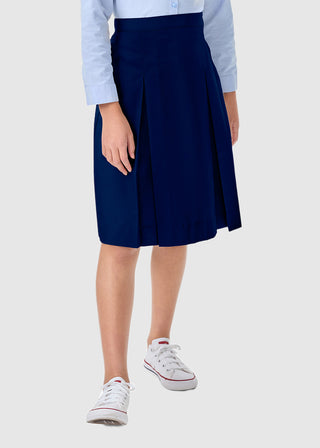 Classroom Uniforms Girls Plus Kick Pleat Skirt