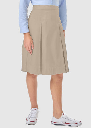 Classroom Uniforms Girls Plus Kick Pleat Skirt