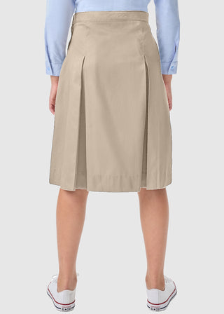Classroom Uniforms Girls Plus Kick Pleat Skirt
