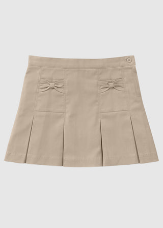 Classroom Uniforms Girls Stretch Bow Pocket Scooter