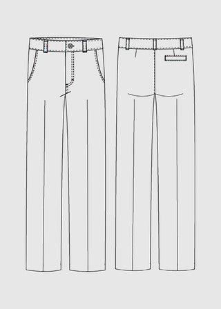 Classroom Flat Front Traditional Twill Pant