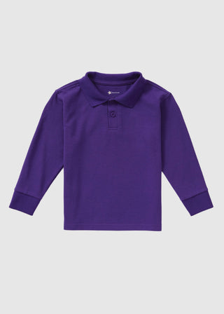 Classroom Preschool Long Sleeve Pique Polo