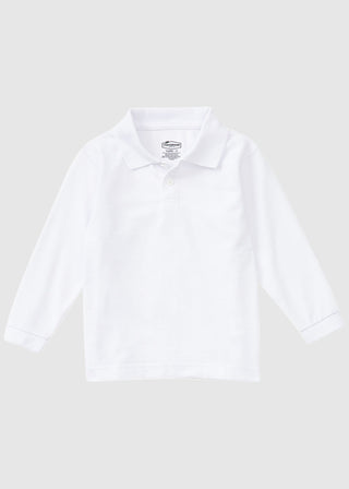 Classroom Preschool Long Sleeve Pique Polo