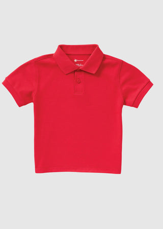 Preschool Short Sleeve Interlock Polo