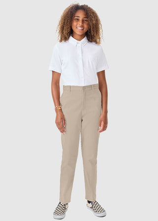 Classroom Flat Front Traditional Twill Pant