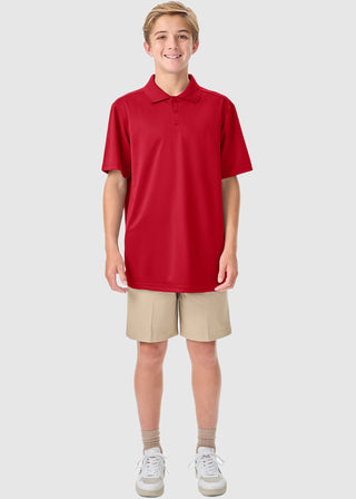 Adult Unisex Moisture Wicking Polo