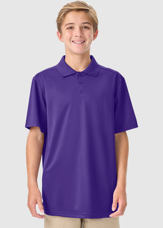 Classroom Youth Unisex Moisture Wicking Polo