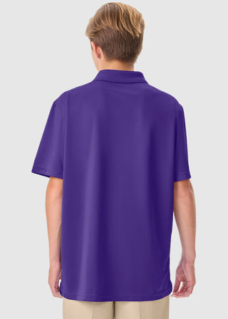 Classroom Youth Unisex Moisture Wicking Polo