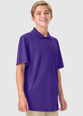 Classroom Youth Unisex Moisture Wicking Polo