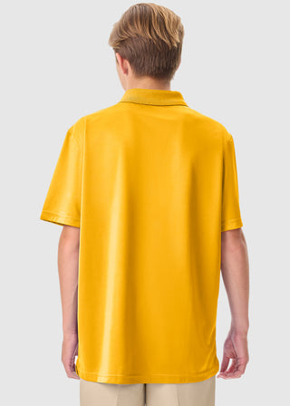 Classroom Youth Unisex Moisture Wicking Polo