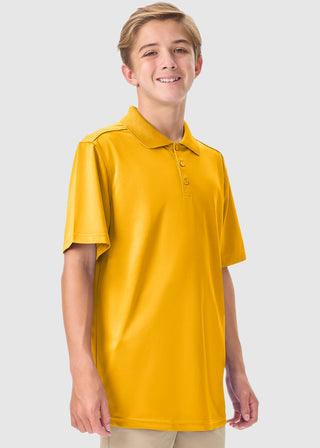 Classroom Youth Unisex Moisture Wicking Polo