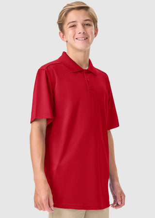 Classroom Youth Unisex Moisture Wicking Polo