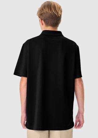 Classroom Youth Unisex Moisture Wicking Polo