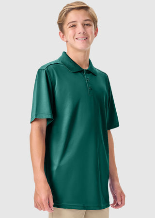 Classroom Youth Unisex Moisture Wicking Polo