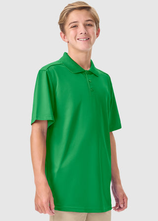 Classroom Youth Unisex Moisture Wicking Polo