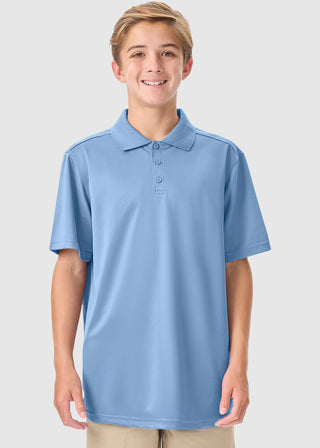 Classroom Youth Unisex Moisture Wicking Polo