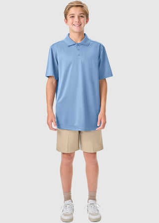 Classroom Youth Unisex Moisture Wicking Polo