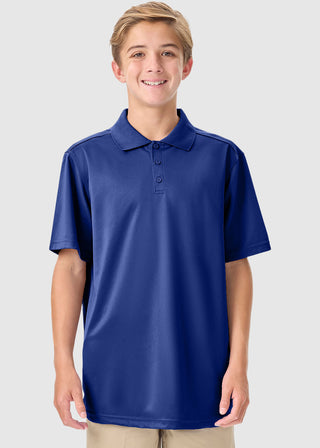 Classroom Youth Unisex Moisture Wicking Polo