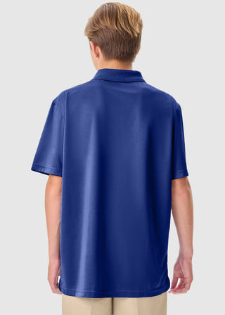 Classroom Youth Unisex Moisture Wicking Polo