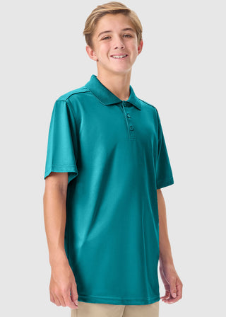 Classroom Youth Unisex Moisture Wicking Polo