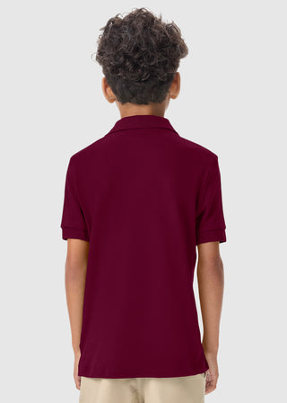 Classroom Youth Short Sleeve Interlock Polo