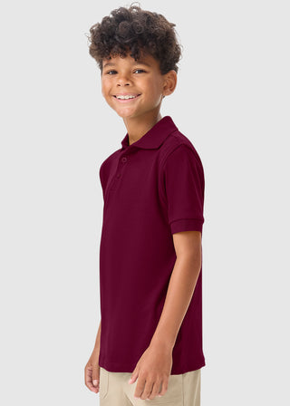 Classroom Youth Short Sleeve Interlock Polo