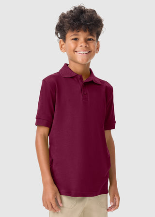Classroom Youth Short Sleeve Interlock Polo