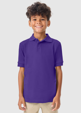 Classroom Youth Short Sleeve Interlock Polo