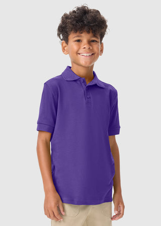 Classroom Youth Short Sleeve Interlock Polo
