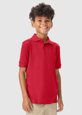 Classroom Youth Short Sleeve Interlock Polo