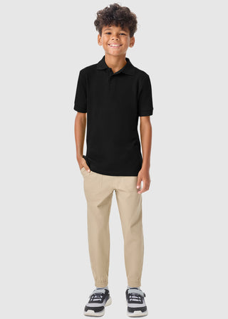 Classroom Youth Short Sleeve Interlock Polo