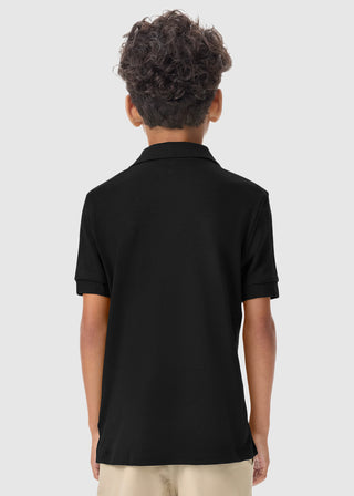 Classroom Youth Short Sleeve Interlock Polo