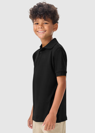 Classroom Youth Short Sleeve Interlock Polo