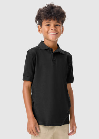 Classroom Youth Short Sleeve Interlock Polo