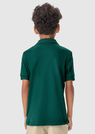 Classroom Youth Short Sleeve Interlock Polo