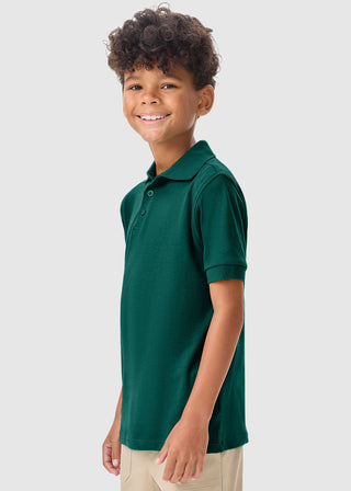 Classroom Youth Short Sleeve Interlock Polo