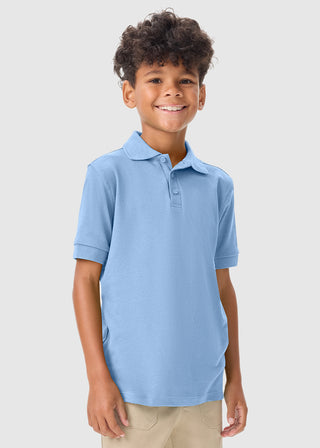 Classroom Youth Short Sleeve Interlock Polo