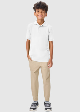 Classroom Youth Short Sleeve Interlock Polo